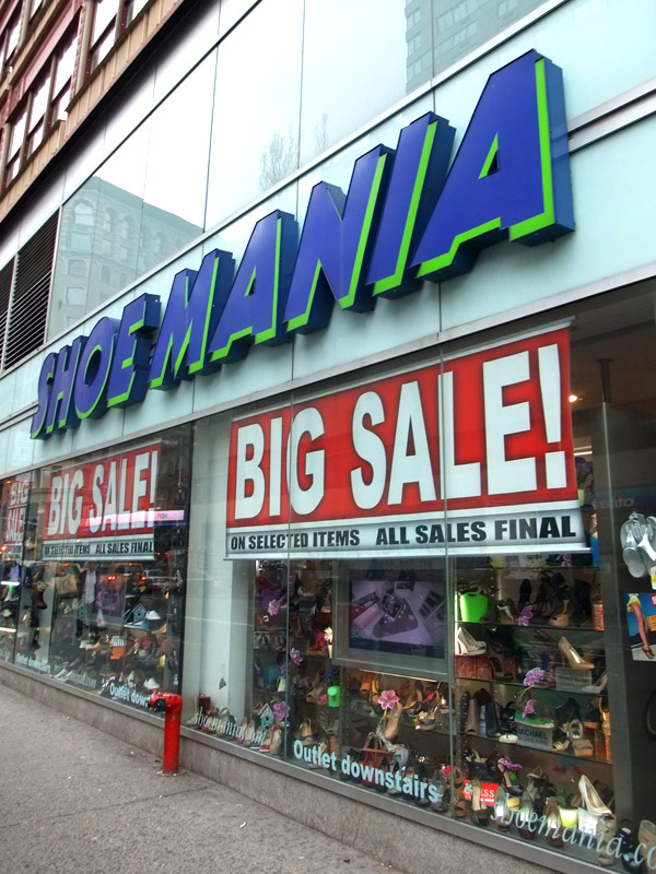 shoe mania nyc