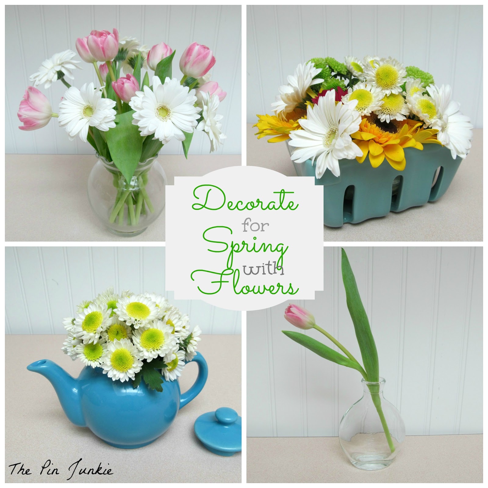 Decorating for Spring with Flowers