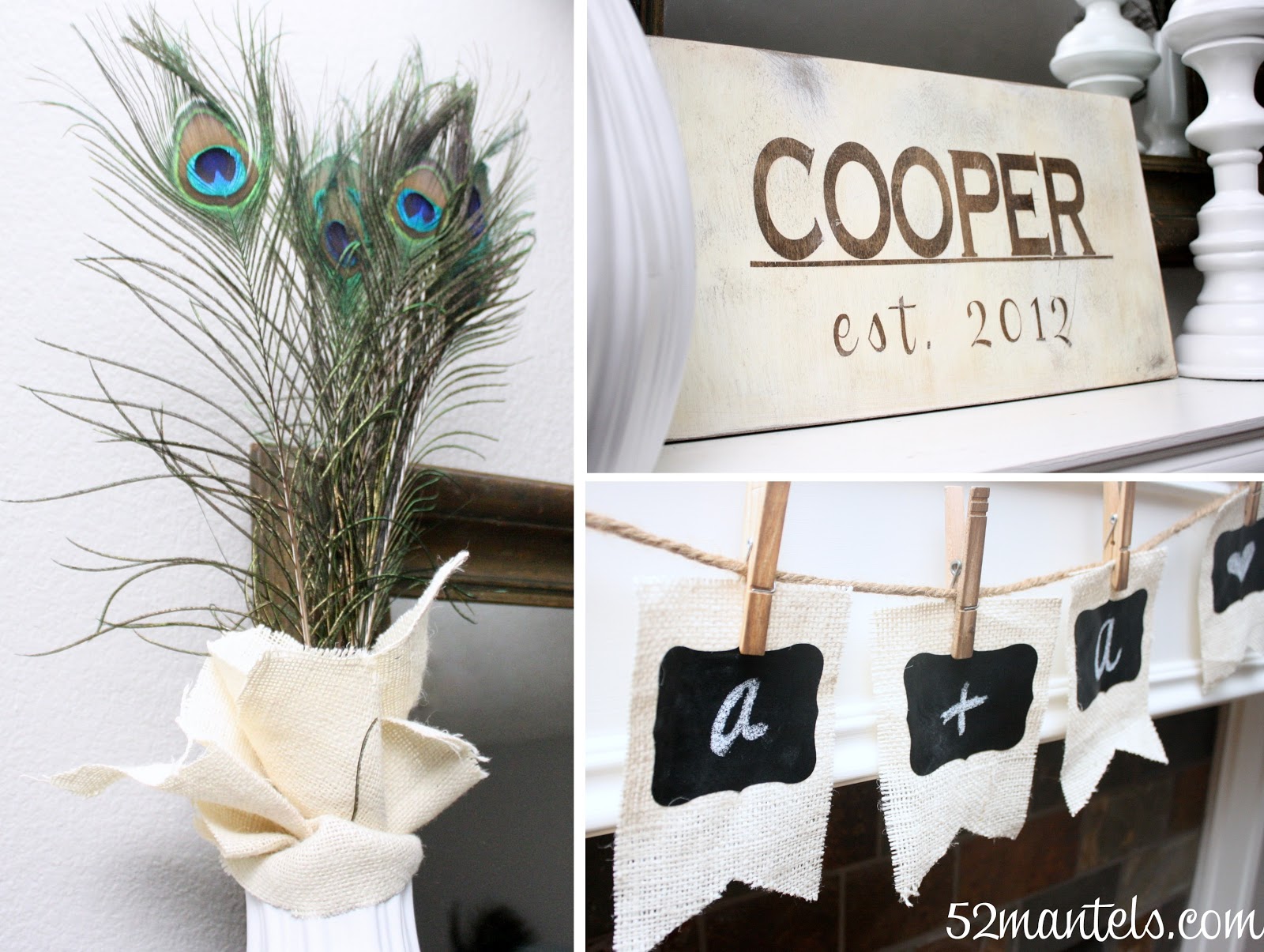 52 Mantels A Bridal Shower Mantel