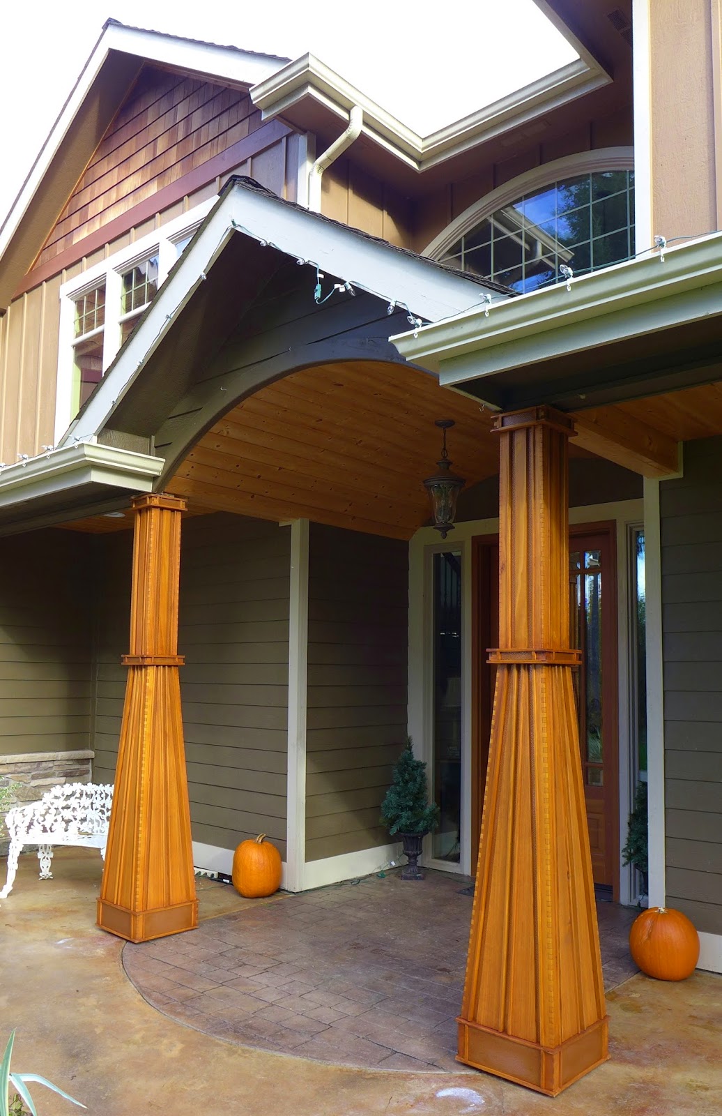 Paul Jensen Cedar Columns...