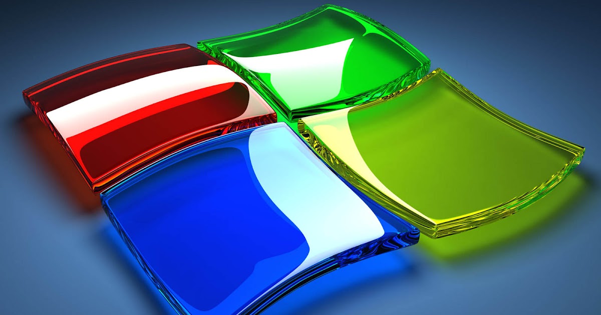 wallpaper Windows Glass Logo
