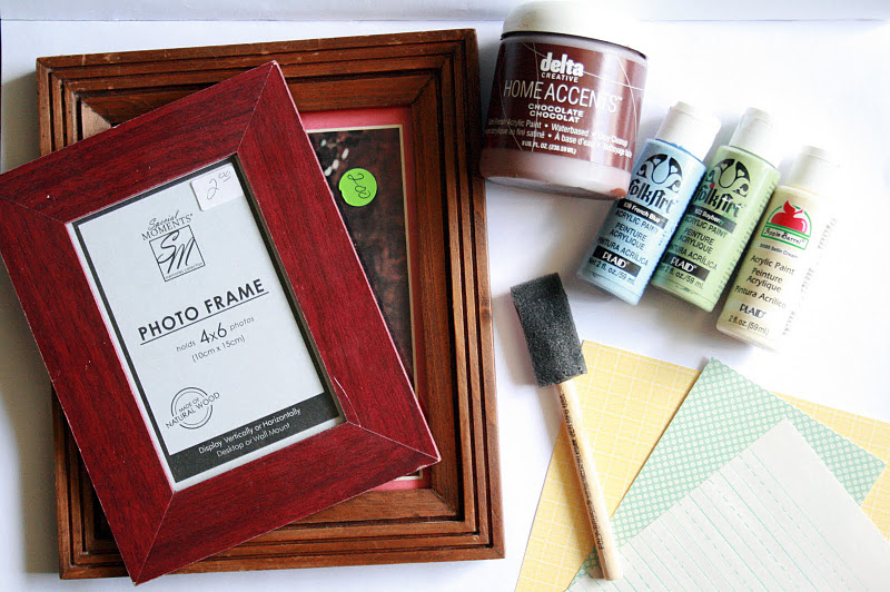 The Creative Place DIY Dry Erase Picture Frame