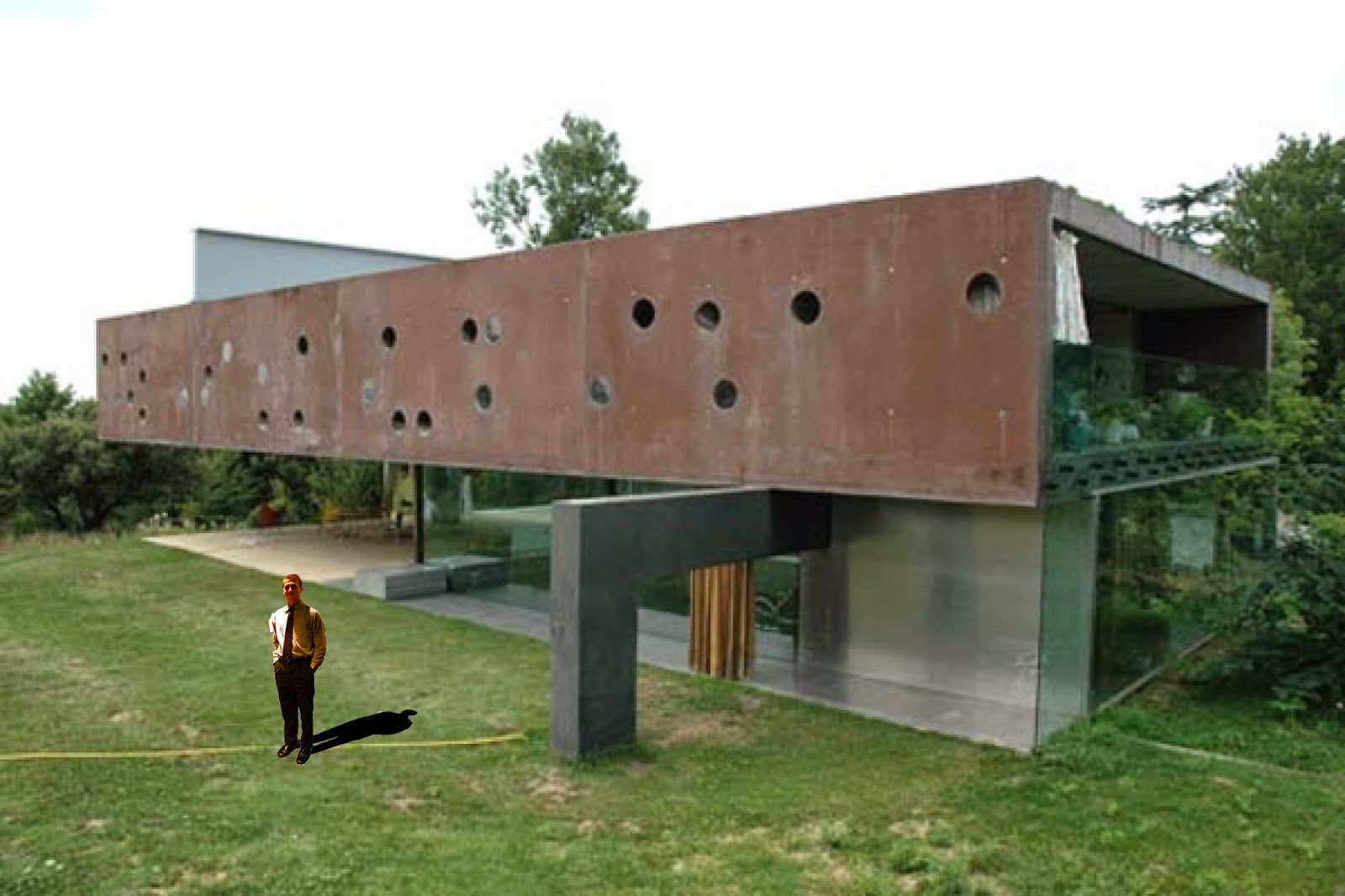 Portfolio Maison a Bordeaux (Rem Koolhaas) Drawings