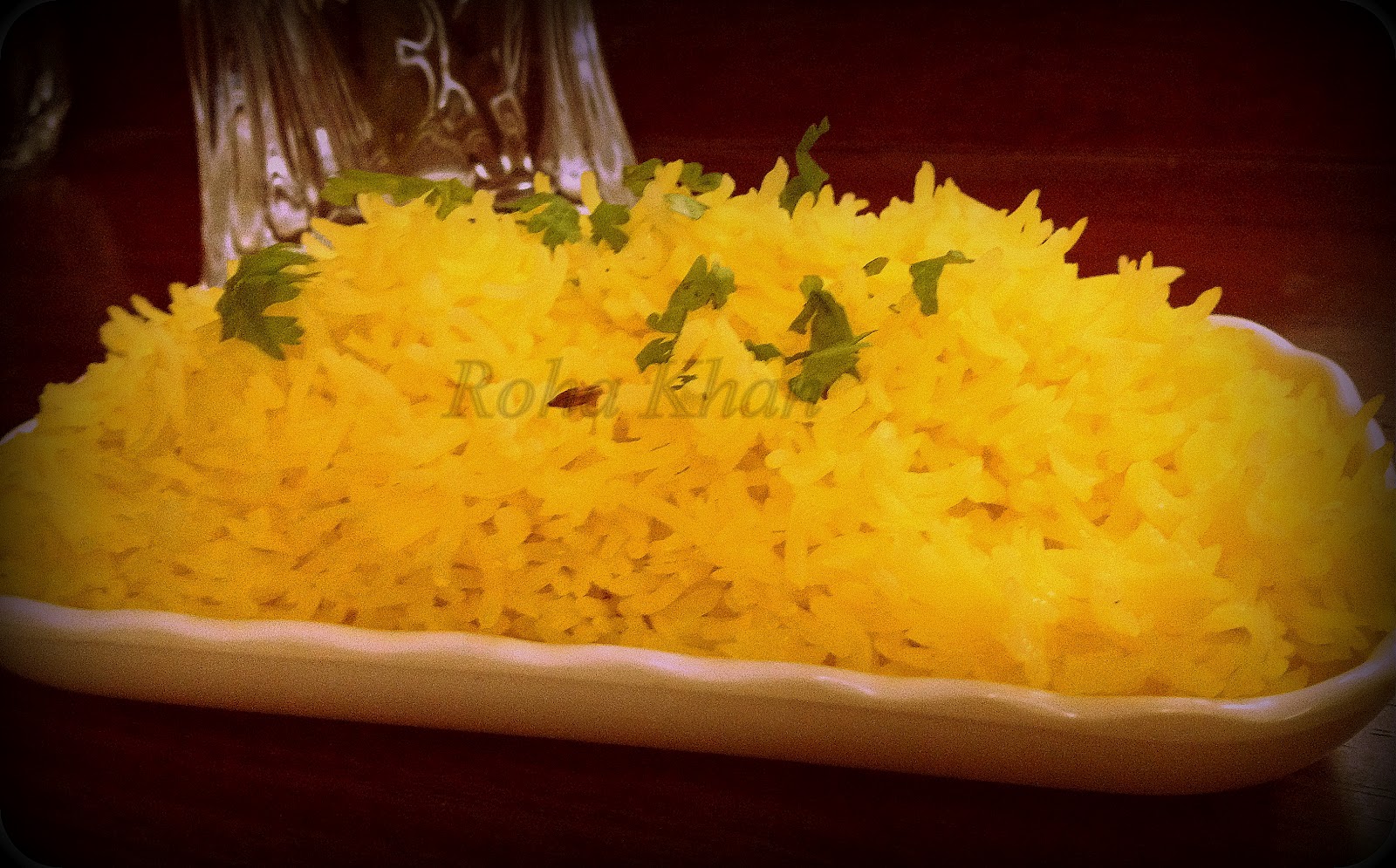 Hyderabadi Cuisine Saffron Rice