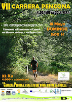 VII CARRERA PENCONA   18 de MAYO  8:00 de la mañana