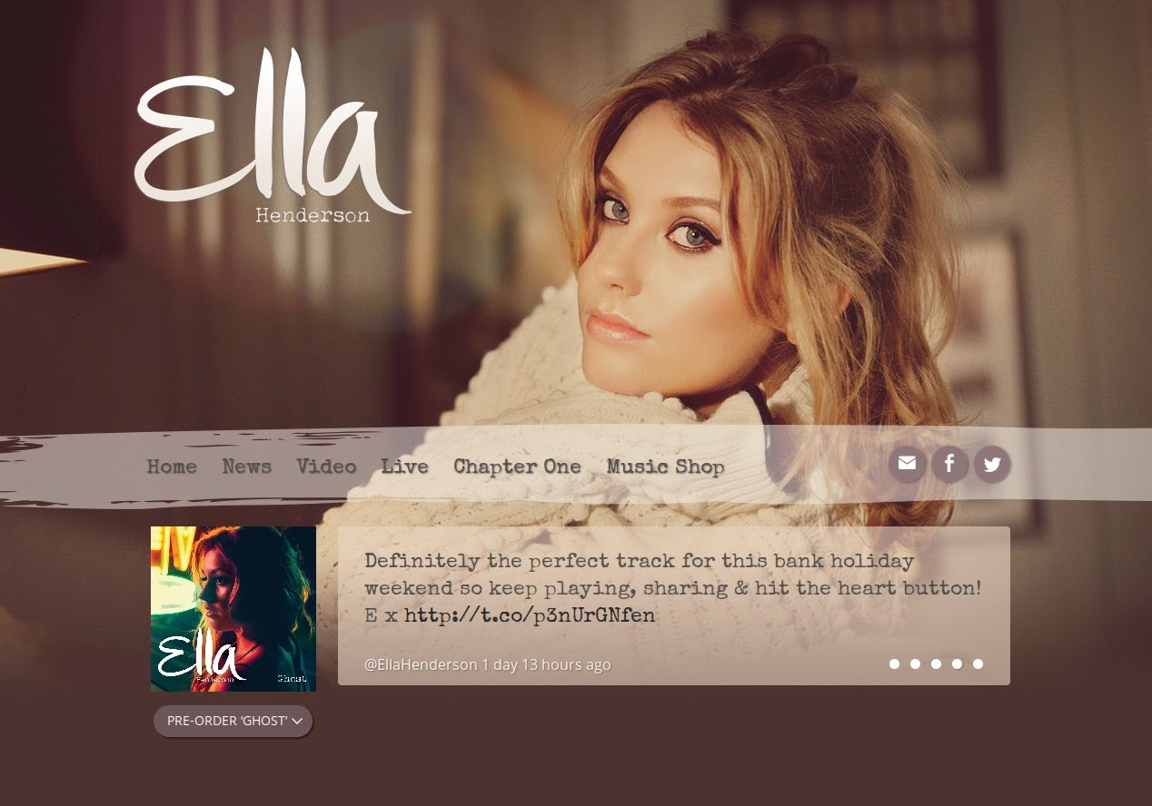 THE OFFICIAL ELLA HENDERSON  WEBSITE