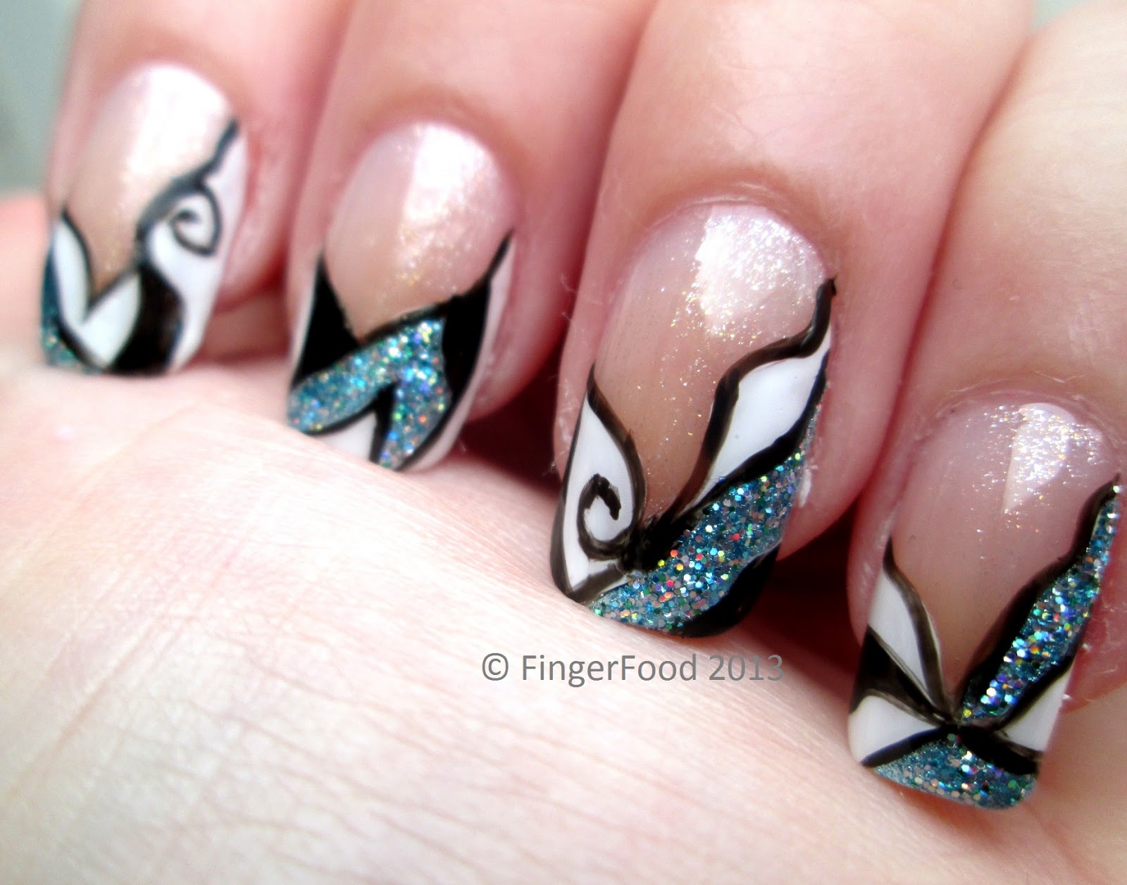 Colorful Abstract Nail Art Ideas - wide 3