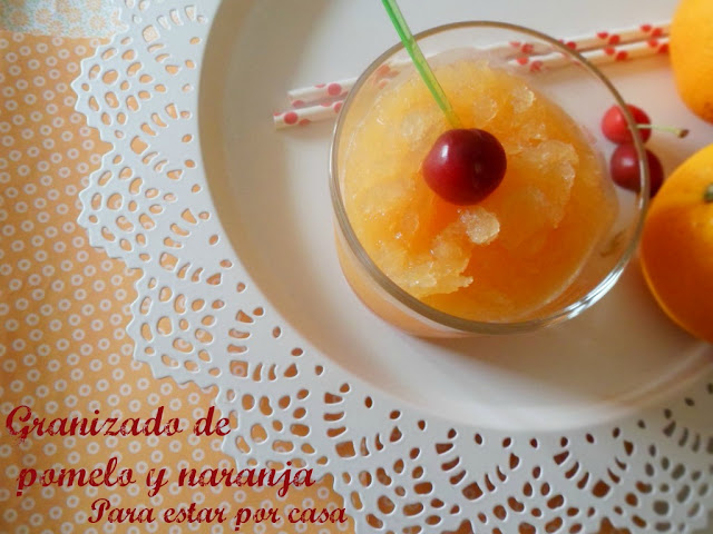 Granizado De Pomelo Y Naranja
