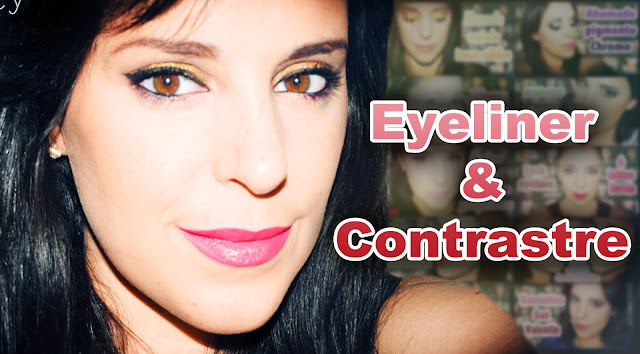 Maquillaje eyeliner y contrastre, dorado, rosa, Eyeliner and contrast makeup, gold, pink, Silvia Quirós Maquillaje eyeliner y contrastre, dorado, rosa, Eyeliner and contrast makeup, gold, pink, Silvia Quirós