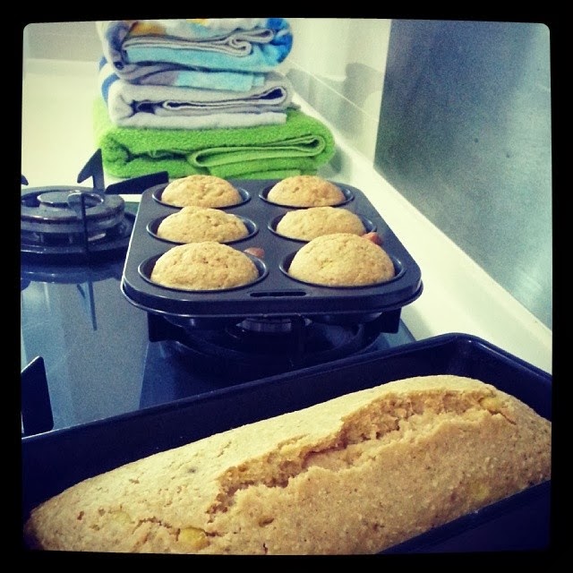 MINNESOTA BABY RECIPE Mango banana coconut bread.