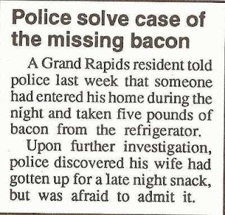 police solve case of greedy wife eating midnight snack