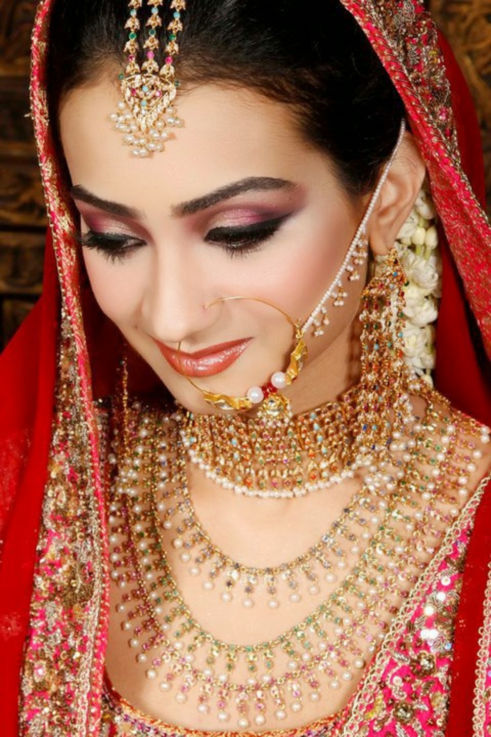 New Latest Bride Make 2014-15 Wallpapers Free Download