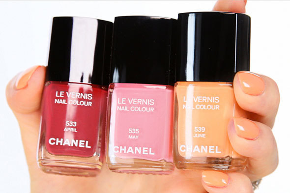 Chanel Spring 2012 Nail Colors