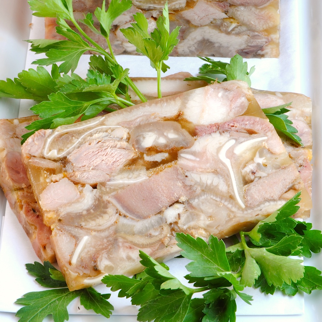 JULES FOOD... Queso de Puerco...Pig's Head Cheese