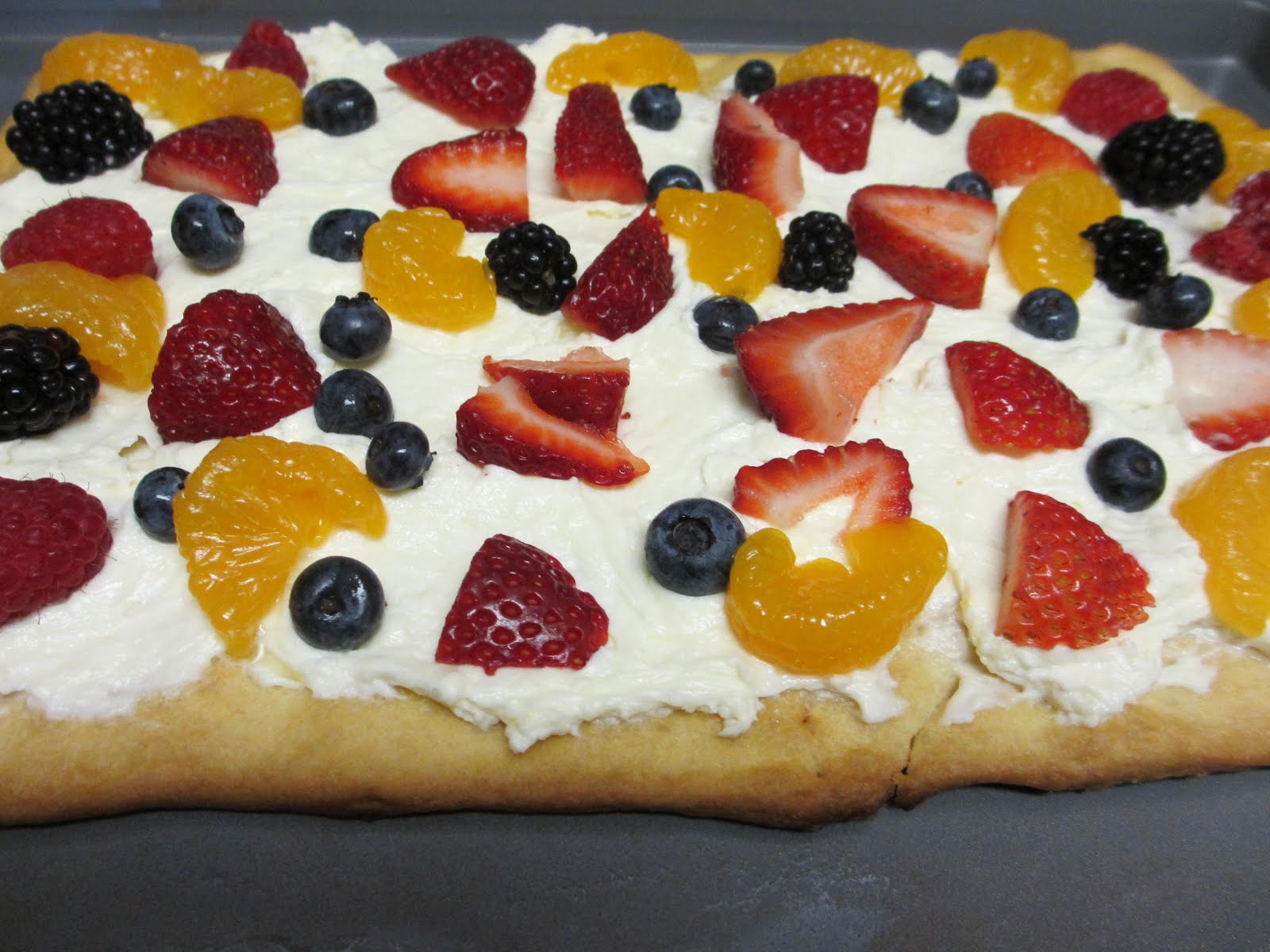Feedin' My Family Fruit Pizza
