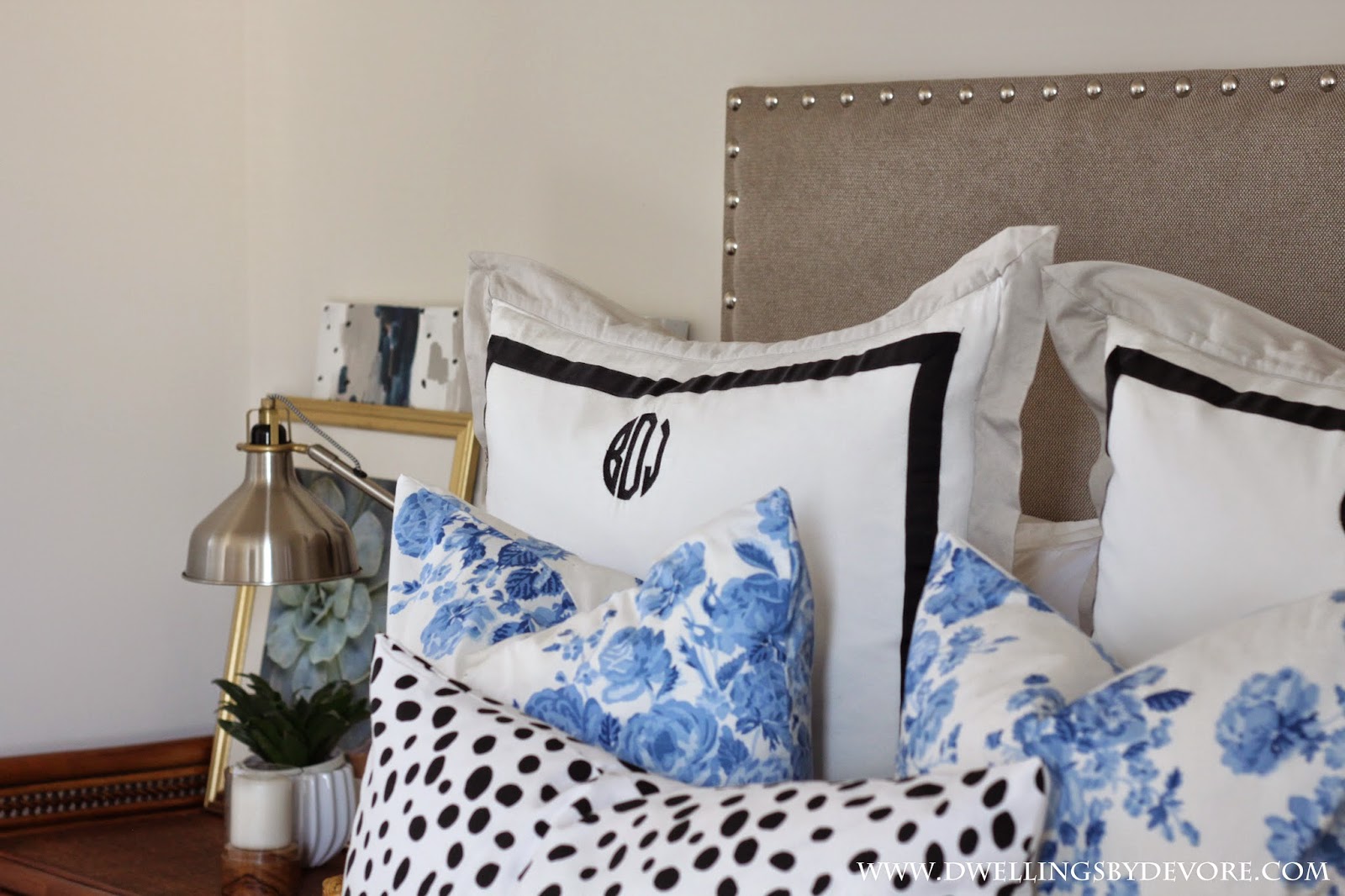 Dwellings By DeVore DIY padded headboard