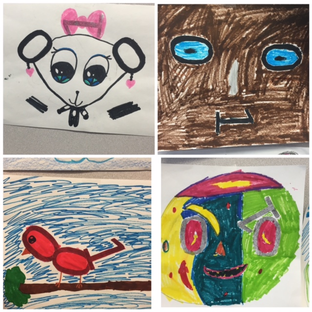 I Love My Classroom The Easiest Art Project for 100th Day