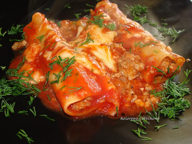 Cannelloni z mięsem mielonym