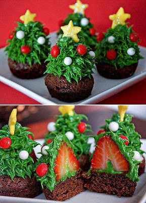 cupcake de natal