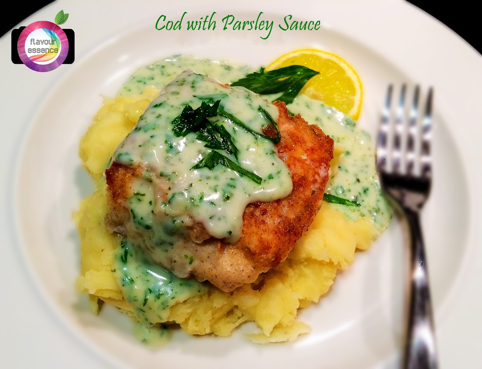 FlavourEssence Cod with Parsley Sauce & Mash