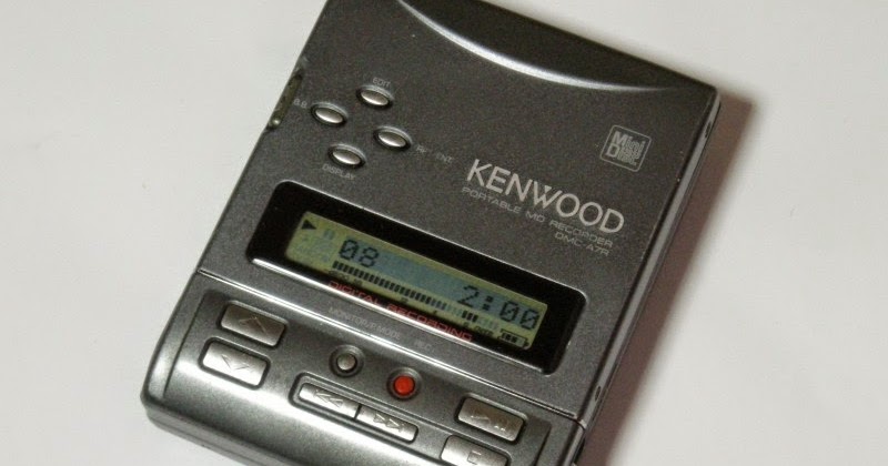 みはの徒然ブログ: KENWOOD PORTABLE MD RECORDER DMC-A7R