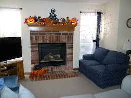 When I decorate for Halloween. I know our home will be decorated from now until The New Year.
