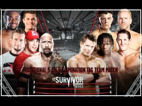 WWE is best wwe survivor series 2011 poster