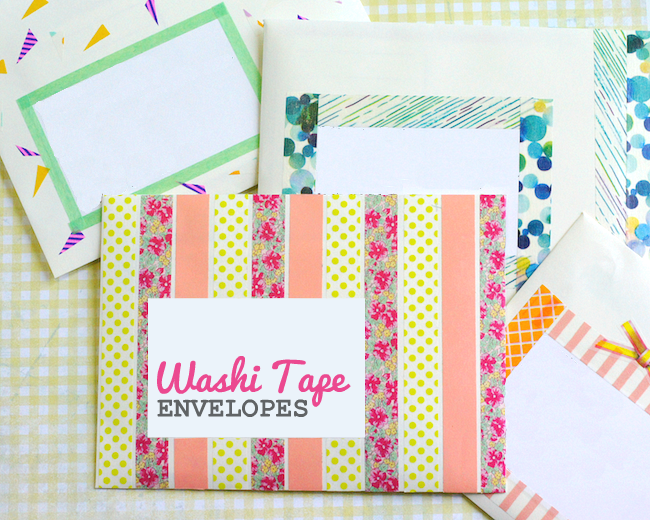 Omiyage Blogs Washi Tape Your Envelopes