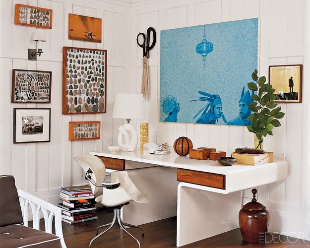 Ideas para decorar una oficina en casa - Colores en Casa