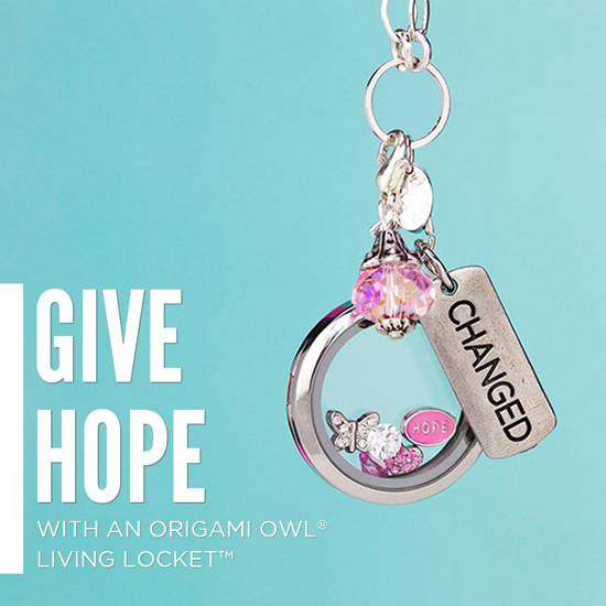 Silver Changed Origami Owl Living Locket from StoriedCharms.com