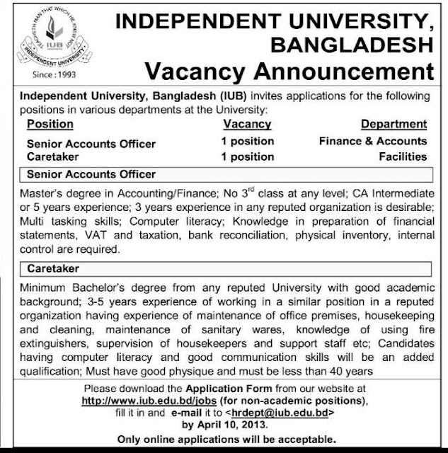 Announcement of vacancy job picture