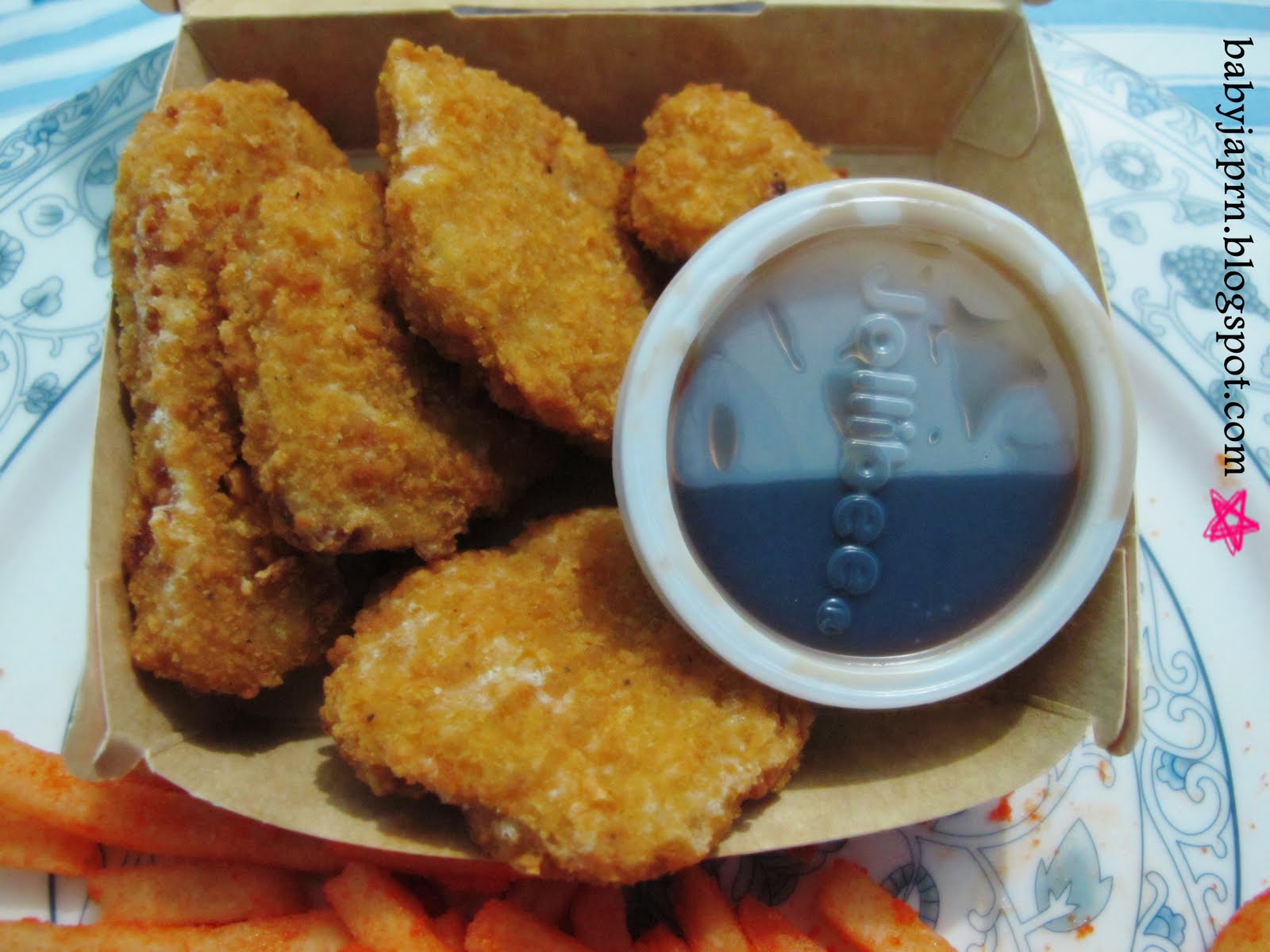 The Pink Thought Bubble by BabyJap Foodie Post Jollibee Chicken