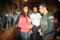 Salman Khan at the screening of 'Sholay 3D'