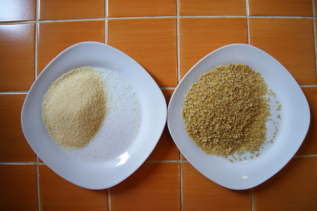 cous-cous e burghul