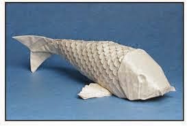 Origami koi fish