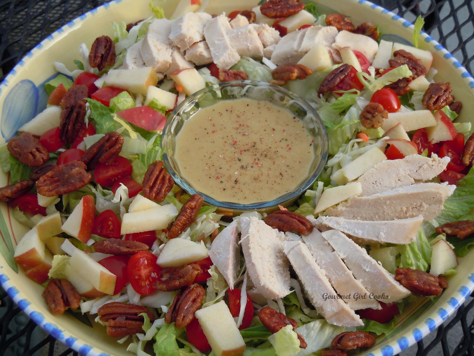 Gourmet Girl Cooks Thursday Night's Big Fresh Chopped Salad Bowl