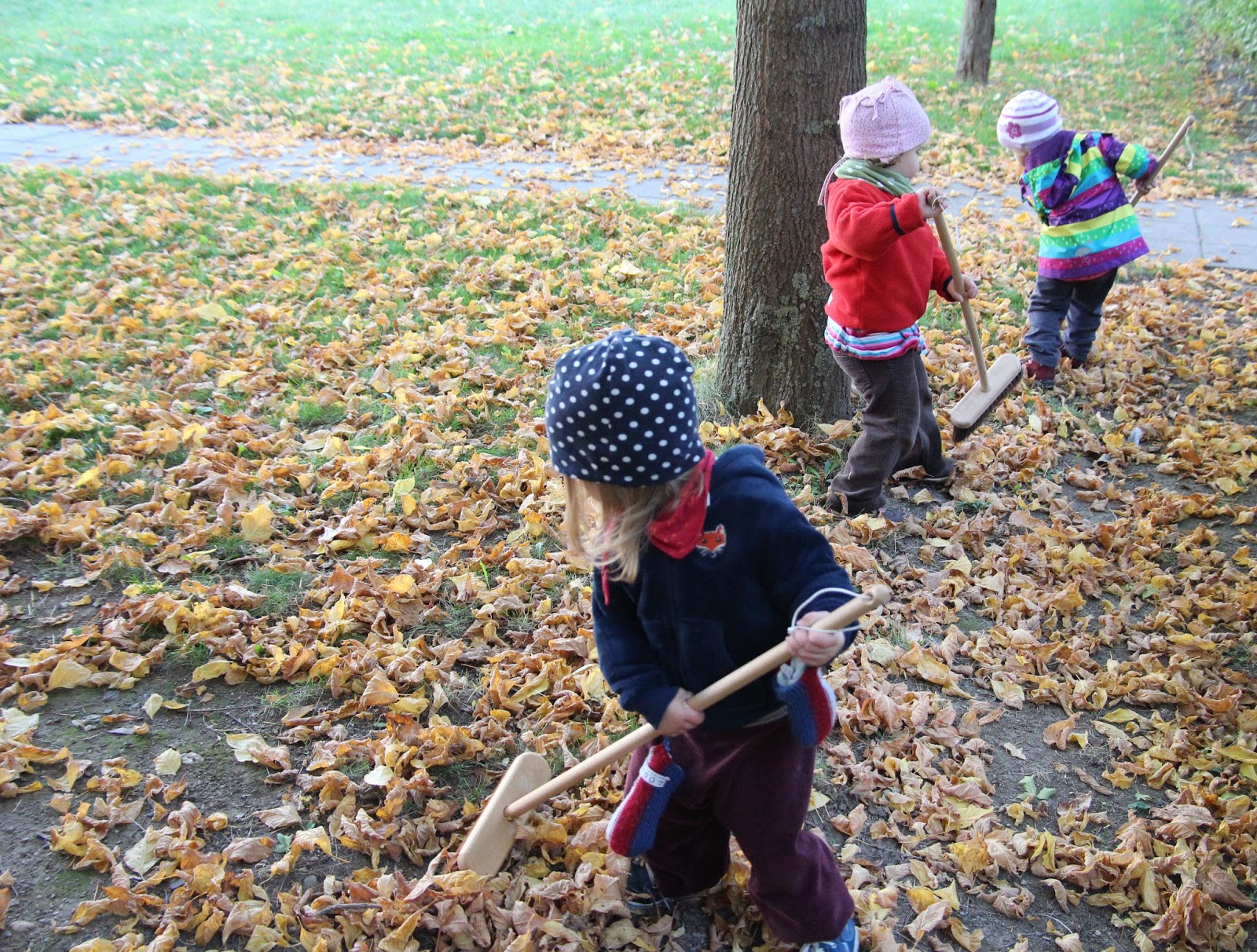 Barfuss Im Gras Eure Kinder Im Herbst