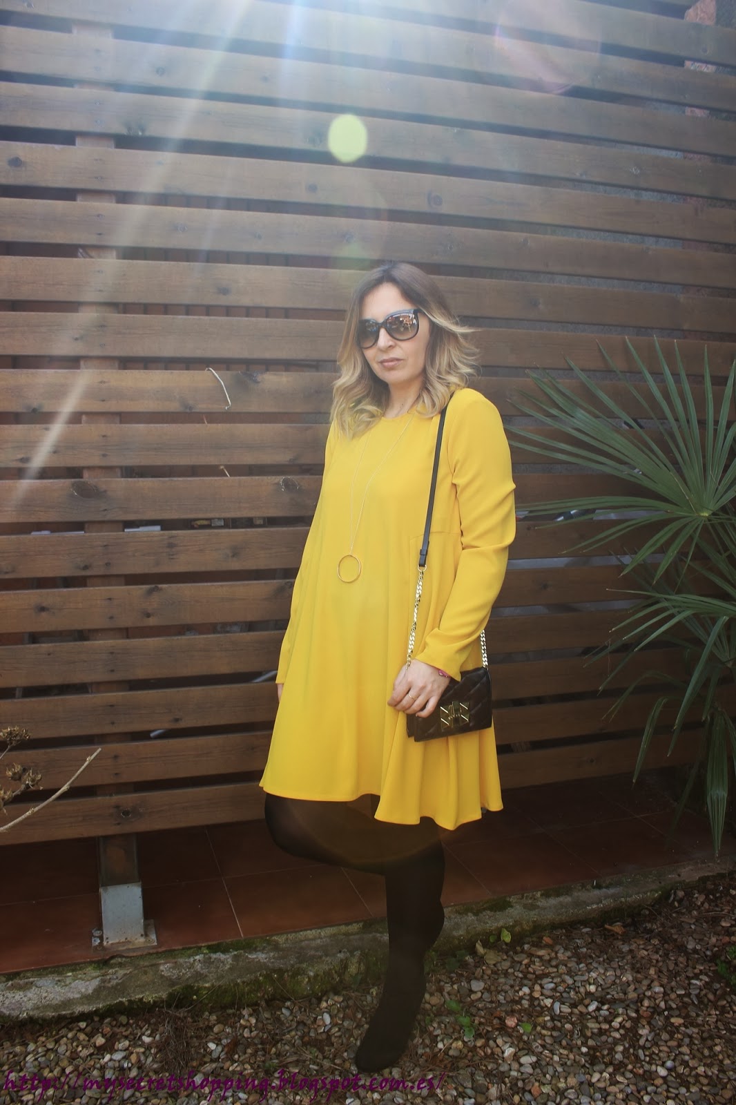 My Secret Shopping Yellow Dress by Zara
