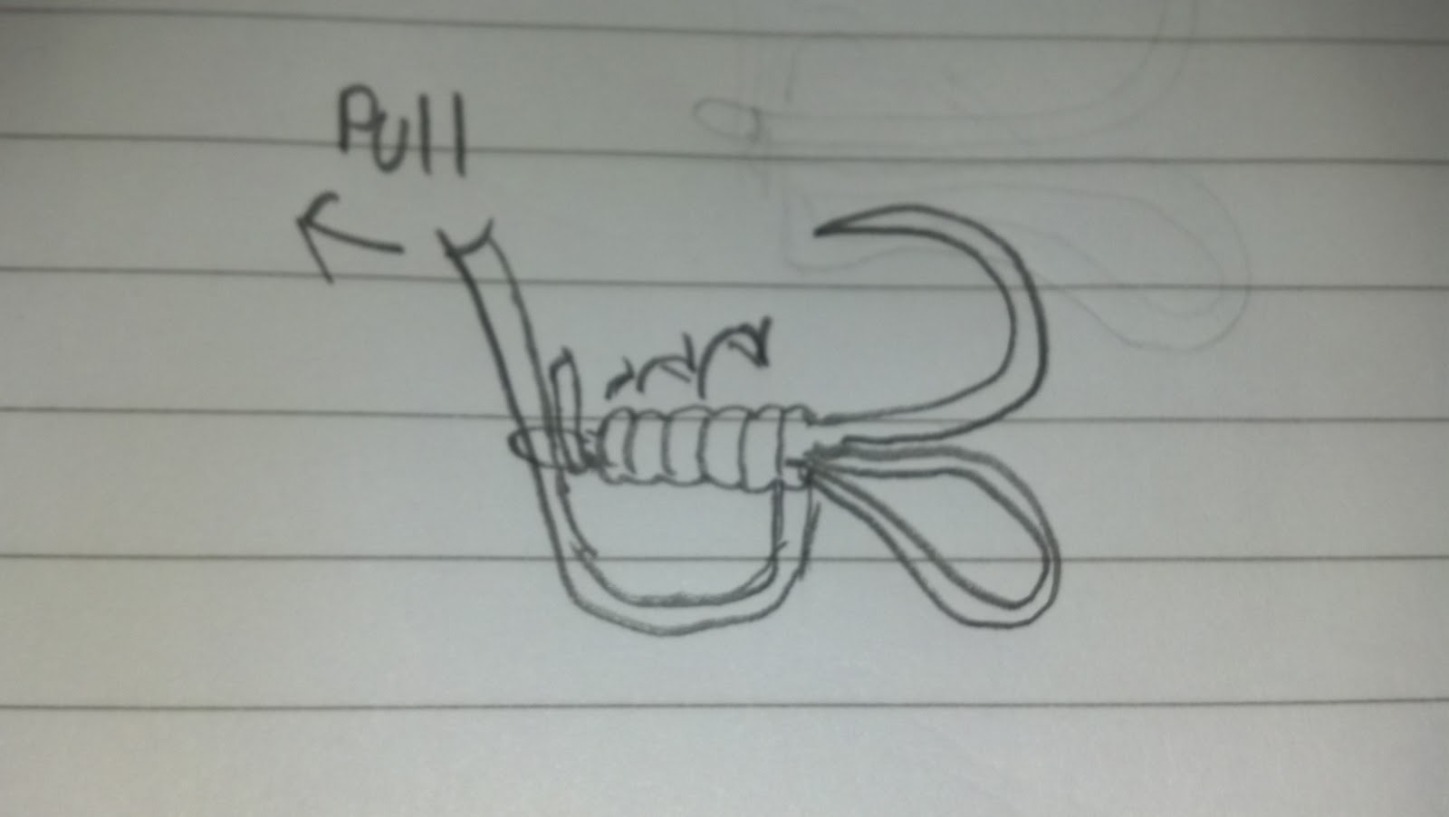 Paftiking S Blog How To Tie A Hair Rig Knotless Knot