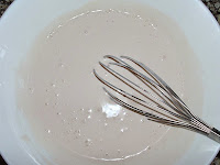 Tarta Petit Suisse-mezclado la nata y petit suisse