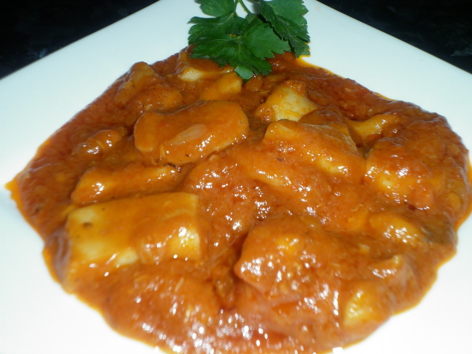 JIBIA EN SALSA AMERICANA