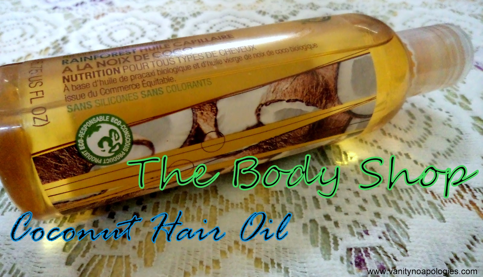 The Body Shop Rainforest Coconut Hair Oil Review Vanitynoapologies