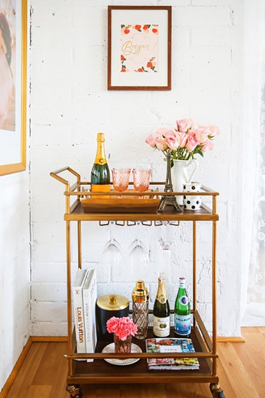 Locksley Lane Repurposed Bar Carts