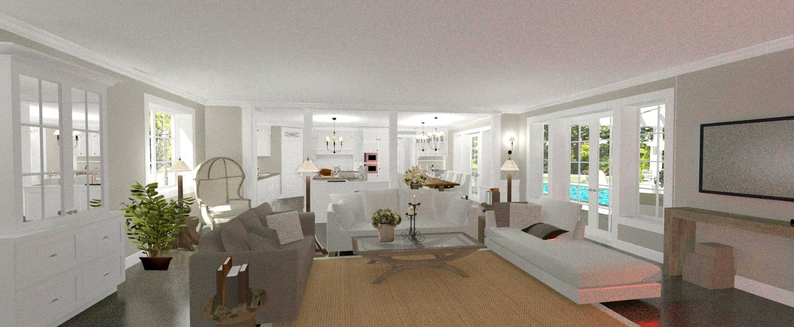 Den vita drömgården: bygglovshandlingar klara för new england hus ...