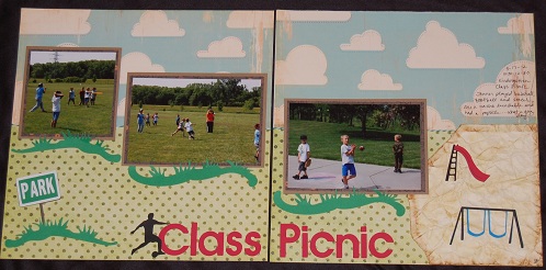She's a Sassy Lady: Class Picnic Layout