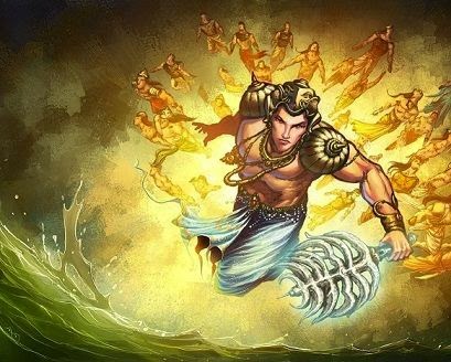 Indra, Hindu God Of Thunder