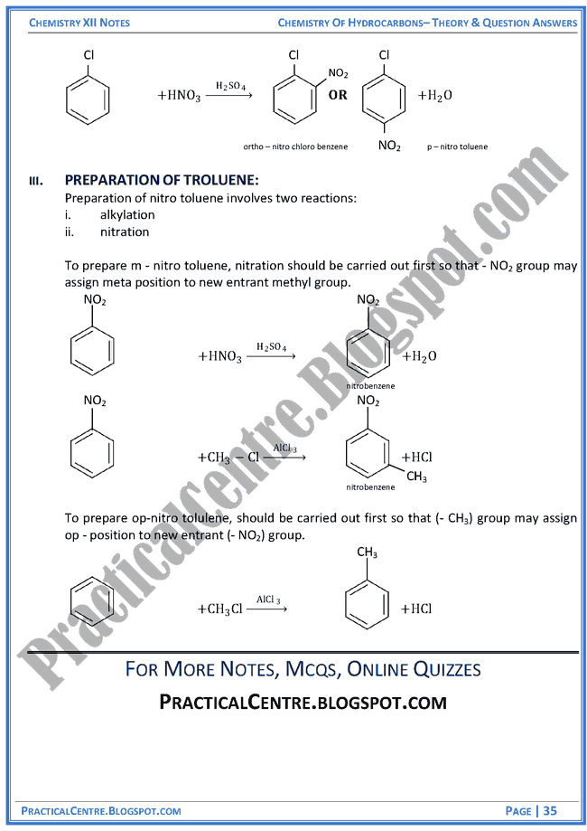 chemistry-of-hydrocarbons-theory-and-question-answers-chemistry-12th