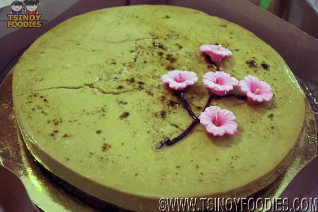 moshi moshi green tea cheesecake