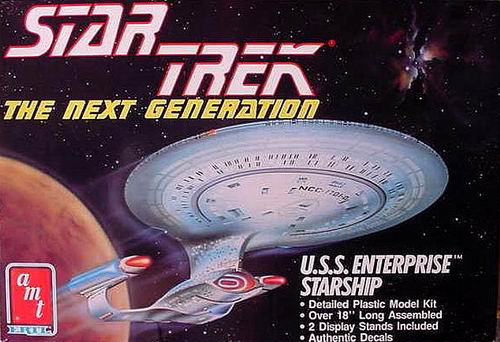 USS Enterprise NCC 1701 D para armar Star Trek