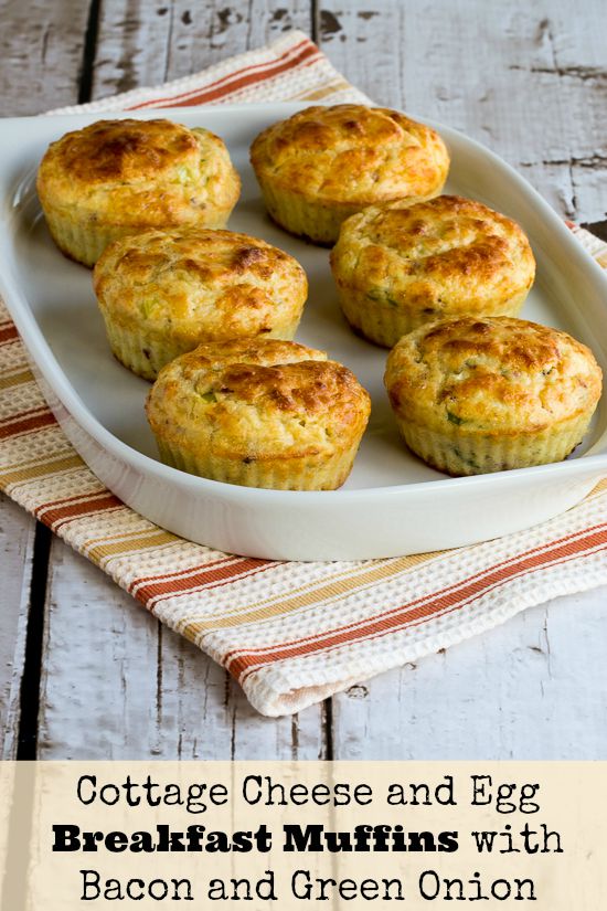 Kalyn's Kitchen® Cottage Cheese and Egg Breakfast Muffins Recipe with